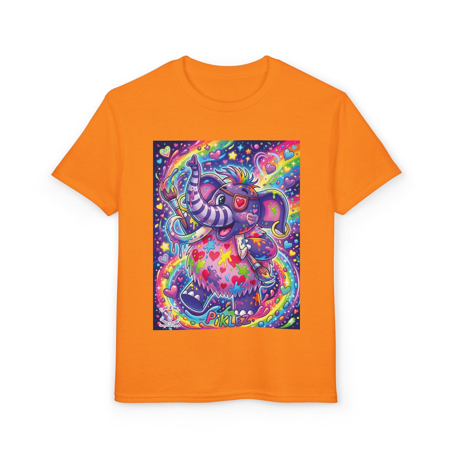 Piklez™ Youth DryBlend® T-Shirt – "Magic Paint!" Graphic Shirt | Smile Universe Collection