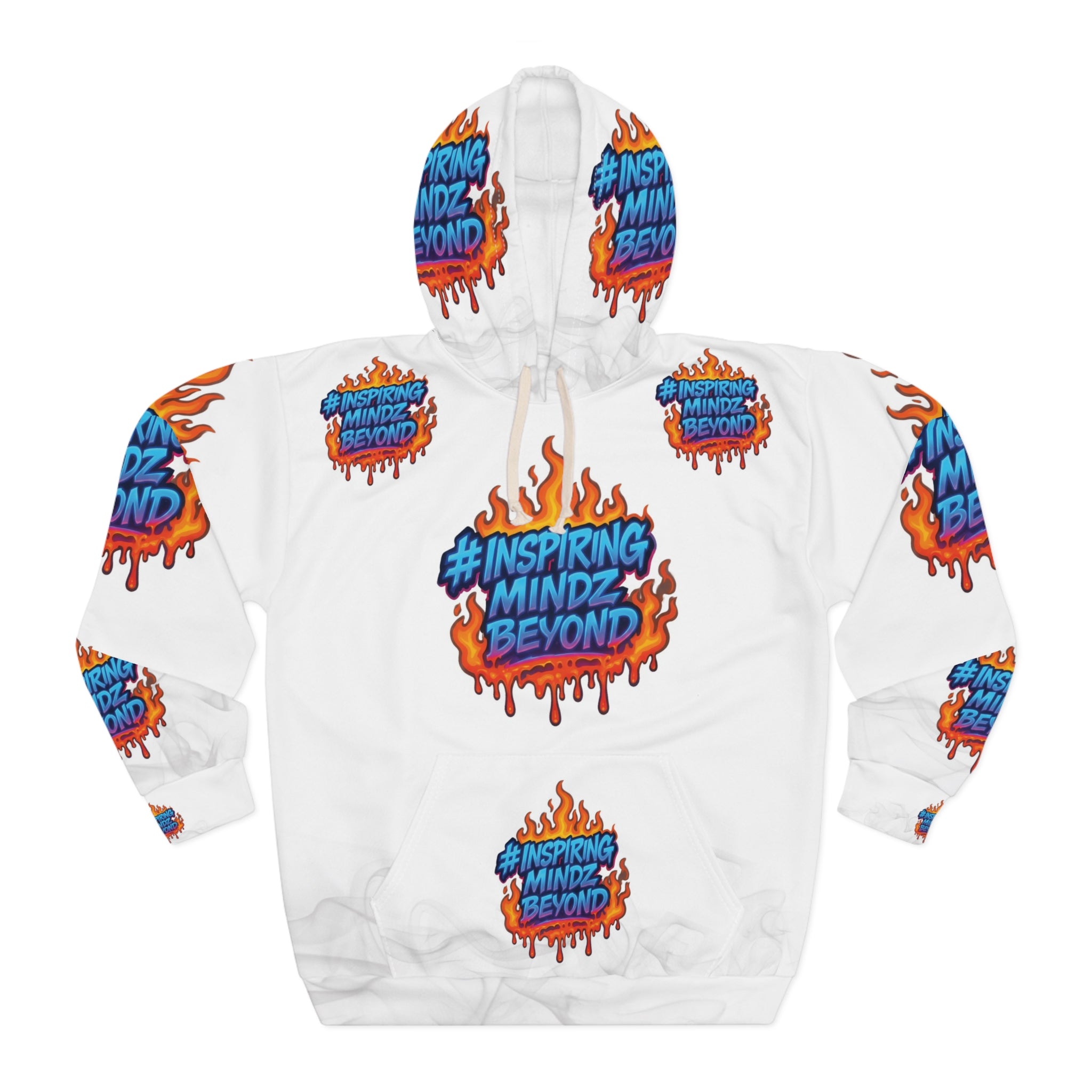 Inspiring Mindz Beyond Hoodie — All-Over Print Pullover