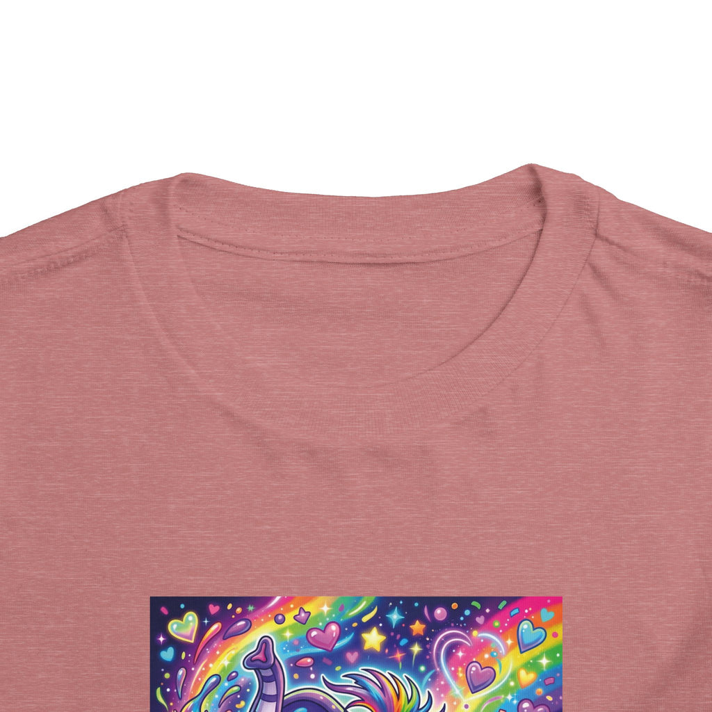 Piklez™ Toddler Short Sleeve Tee – "Magic Paint!" Graphic Shirt | Smile Universe Collection