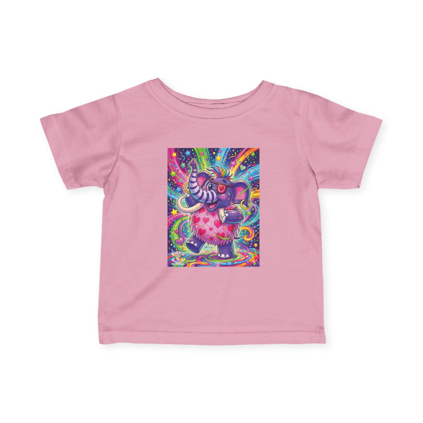 Piklez™ Infant Fine Jersey Tee – "Born to Celebrate!" Graphic Shirt | Smile Universe Collection