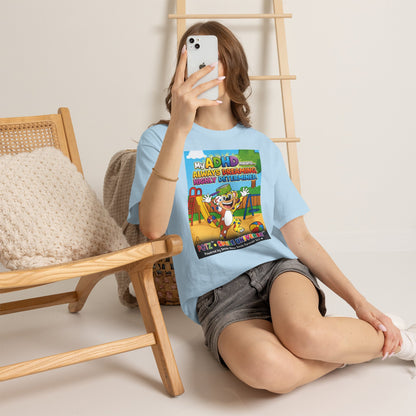 Potz™ Unisex Heavy Cotton™ Tee – "My ADHD Means Always Dreaming, Highly Determined" Graphic Tee | Smile Universe Collection