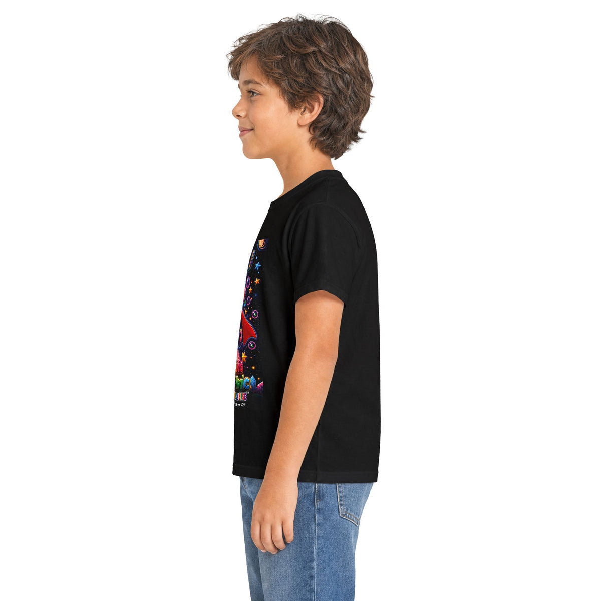Panz™ Kids Softstyle Tee – "My Mind is Full of Magic" Graphic | Smile Universe Collection