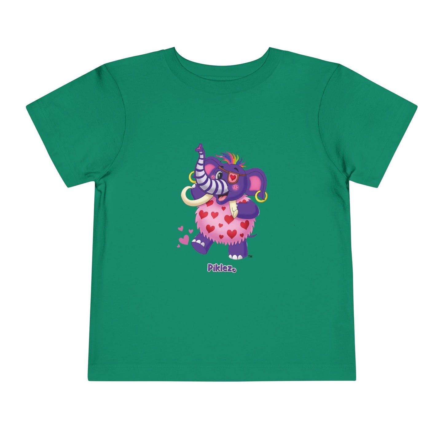 Piklez™ Toddler Short Sleeve Tee – "Full of Love!" Graphic Shirt | Smile Universe Collection