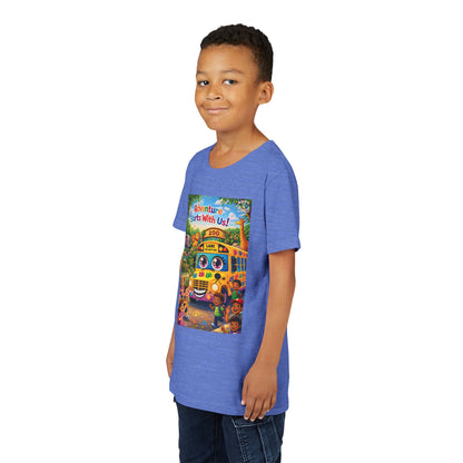 Lani™ Youth Short Sleeve Tee – "Adventure Starts With Us!" Graphic