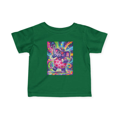 Piklez™ Infant Fine Jersey Tee – "Born to Celebrate!" Graphic Shirt | Smile Universe Collection