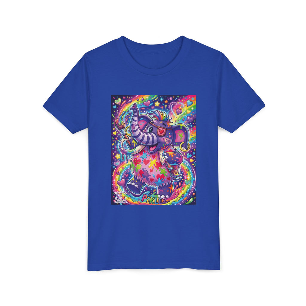 Piklez™ Youth Short Sleeve Tee – "Magic Paint!" Graphic Shirt | Smile Universe Collection