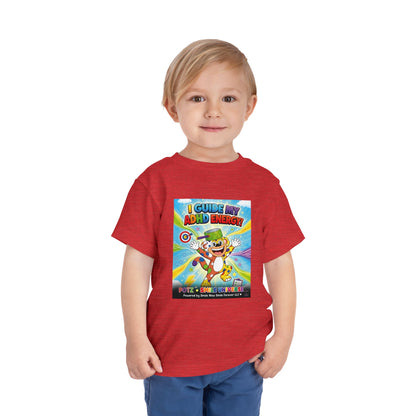 Potz™ Toddler Short Sleeve Tee – "I Guide My ADHD Energy!" Graphic Tee | Smile Universe Collection