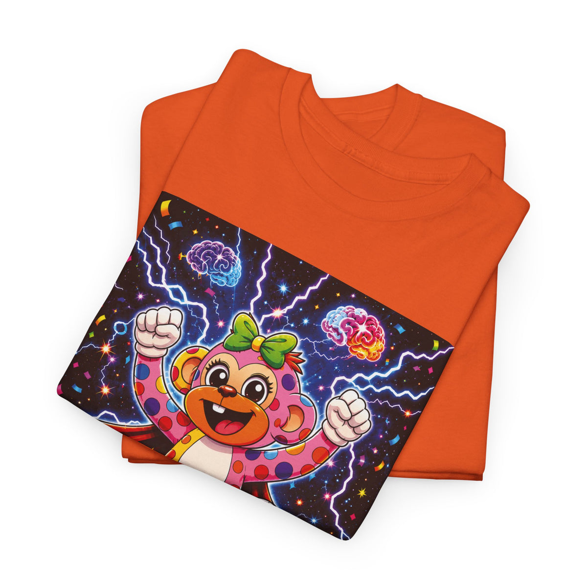 Panz™ Unisex Heavy Cotton™ Tee For Adult – "My Energy is Powerful" Graphic Tee | Smile Universe Collection