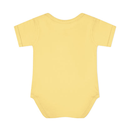 Smile Universe™ Infant Baby Rib Bodysuit – "Where Being Different is CELEBRATED!" Graphic