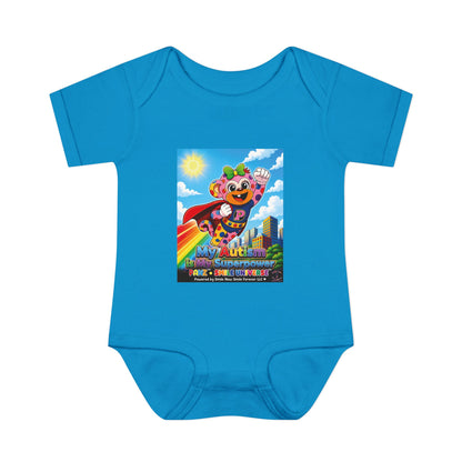 Panz™ Infant Baby Rib Bodysuit – "My Autism is My Superpower" Graphic | Smile Universe Collection