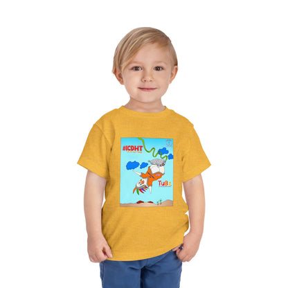 TuBz™ "I Can Do Hard Things" Toddler T-Shirt | Toddler Short Sleeve Tee  - Positive Kids Graphic Tee