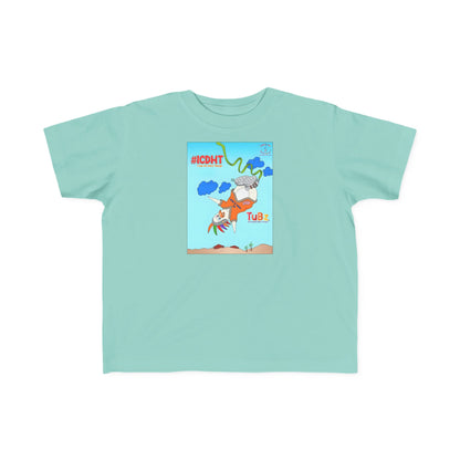 TuBz™ "I Can Do Hard Things" Toddler T-Shirt | Toddler's Fine Jersey Tee  - Positive Kids Graphic Tee