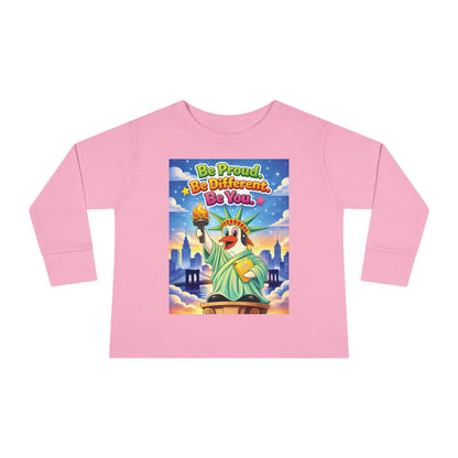 TuBz™ "Be Proud. Be Different. Be You." Toddler T- Shirt - Inspirational Kids Tee