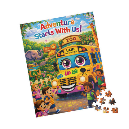 Lani™ Puzzle (110, 252, 520 & 1014-piece) – "Adventure Starts With Us!" Graphic