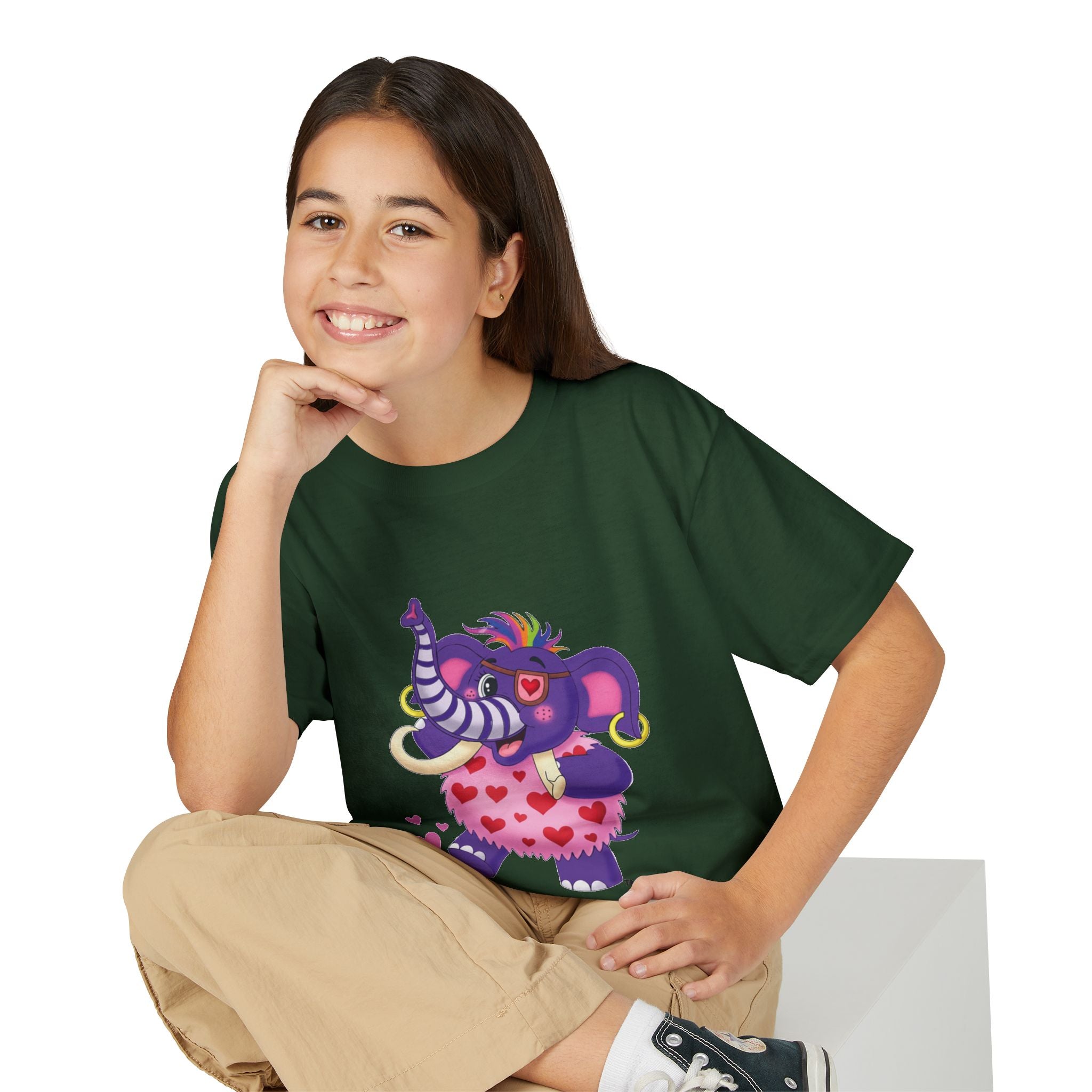 Piklez™ Youth DryBlend® T-Shirt – "Full of Love!" Graphic Shirt | Smile Universe Collection