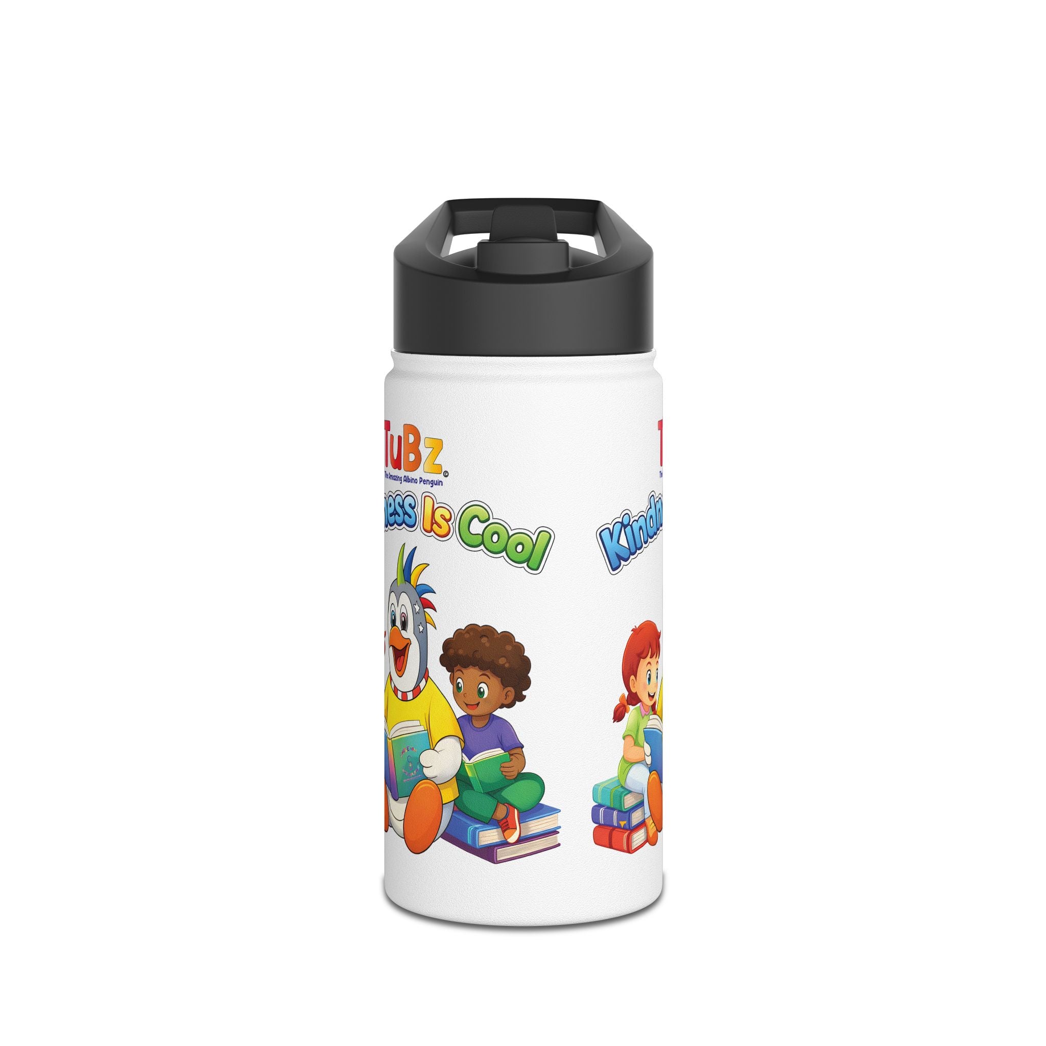 Kids Reading Stainless Steel Water Bottle – “Reading Is Cool” School Water Bottle TuBz4kids