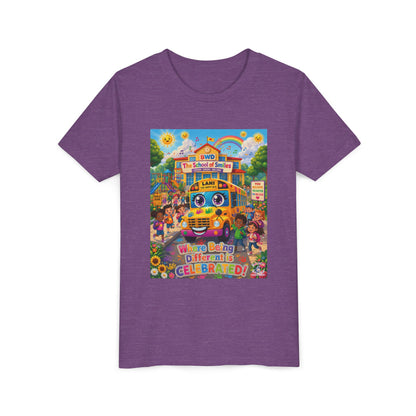 Lani™ Youth Short Sleeve Tee – "Where Being Different is CELEBRATED!" Graphic Shirt