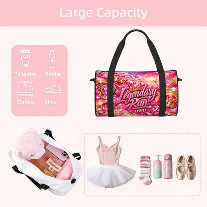 BWD Legendary Run™ AOP Mini Duffle Bag — Pink Royalty