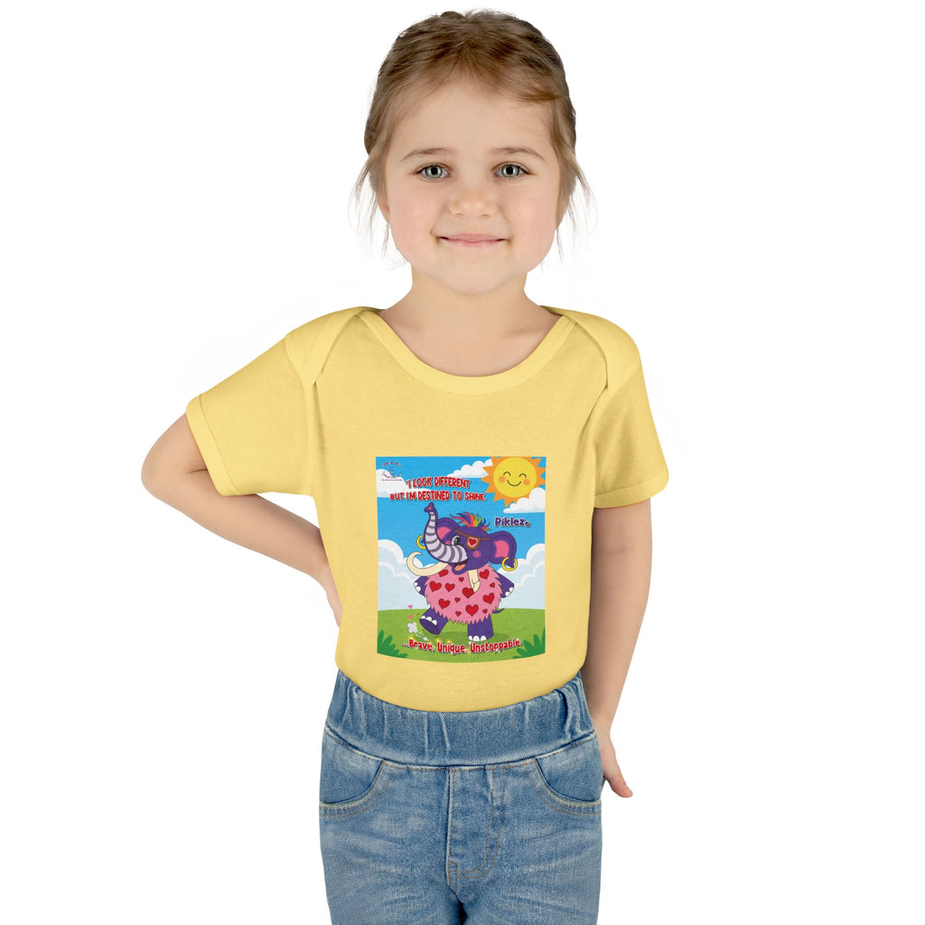Piklez™ Infant Bodysuit – “Destined to Shine” Baby Outfit | Smile Universe Collection