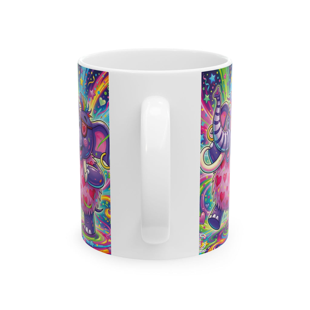 Piklez™ 11oz Ceramic Mug – "Born to Celebrate!" Graphic | Smile Universe Collection
