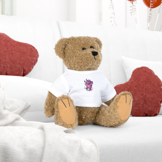Piklez™ Plush Toy with T-Shirt – "Magic Paint!" Graphic | Smile Universe Collection