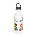 TuBz™ "Kindness Is Cool" Kids Water Bottle - School Hydration Bottle | Smile Universe TuBz4Kidz