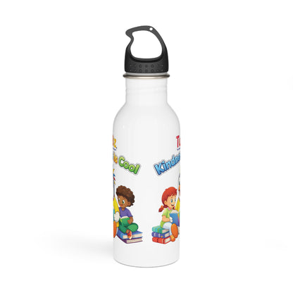 TuBz™ "Kindness Is Cool" Kids Water Bottle - School Hydration Bottle | Smile Universe TuBz4Kidz