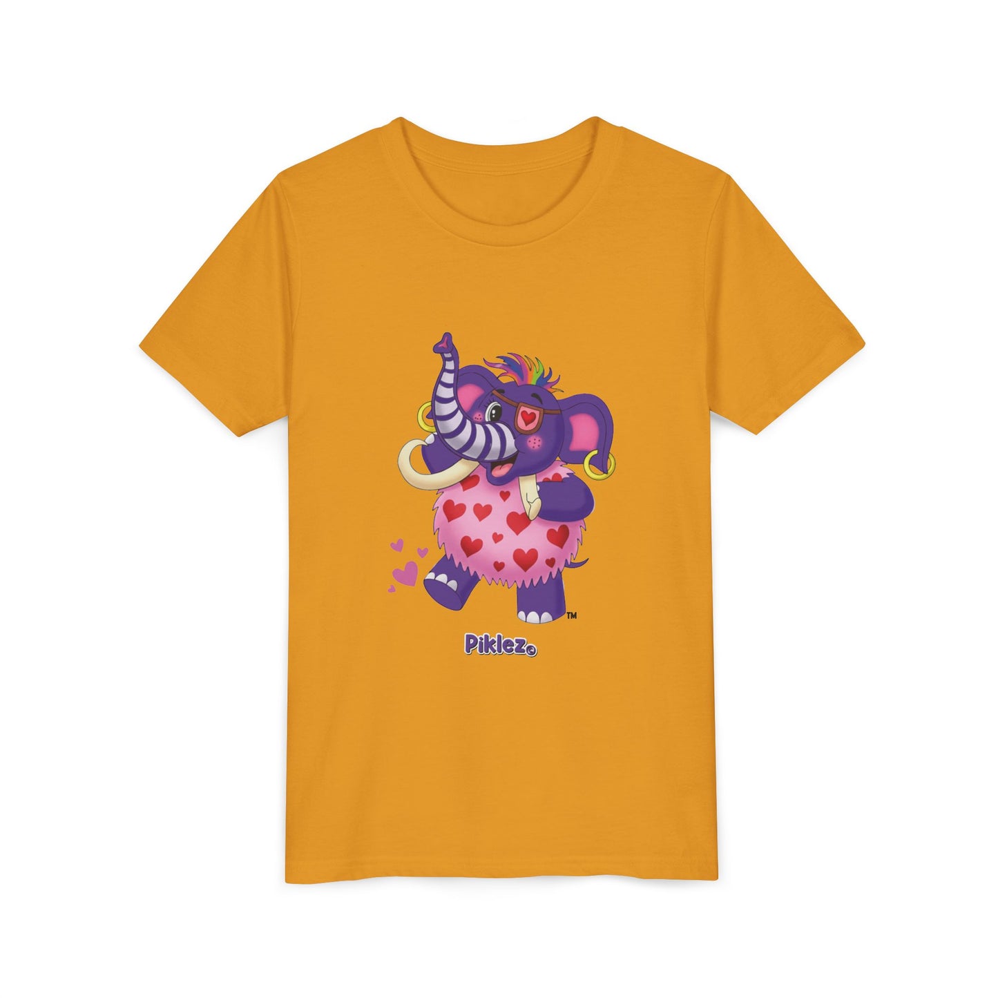 Piklez™ Youth Short Sleeve Tee – "Full of Love!" Graphic Shirt | Smile Universe Collection