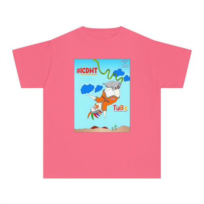 TuBz™ "I Can Do Hard Things" Youth T-Shirt | Youth Midweight Tee- Motivational Kids Graphic Tee