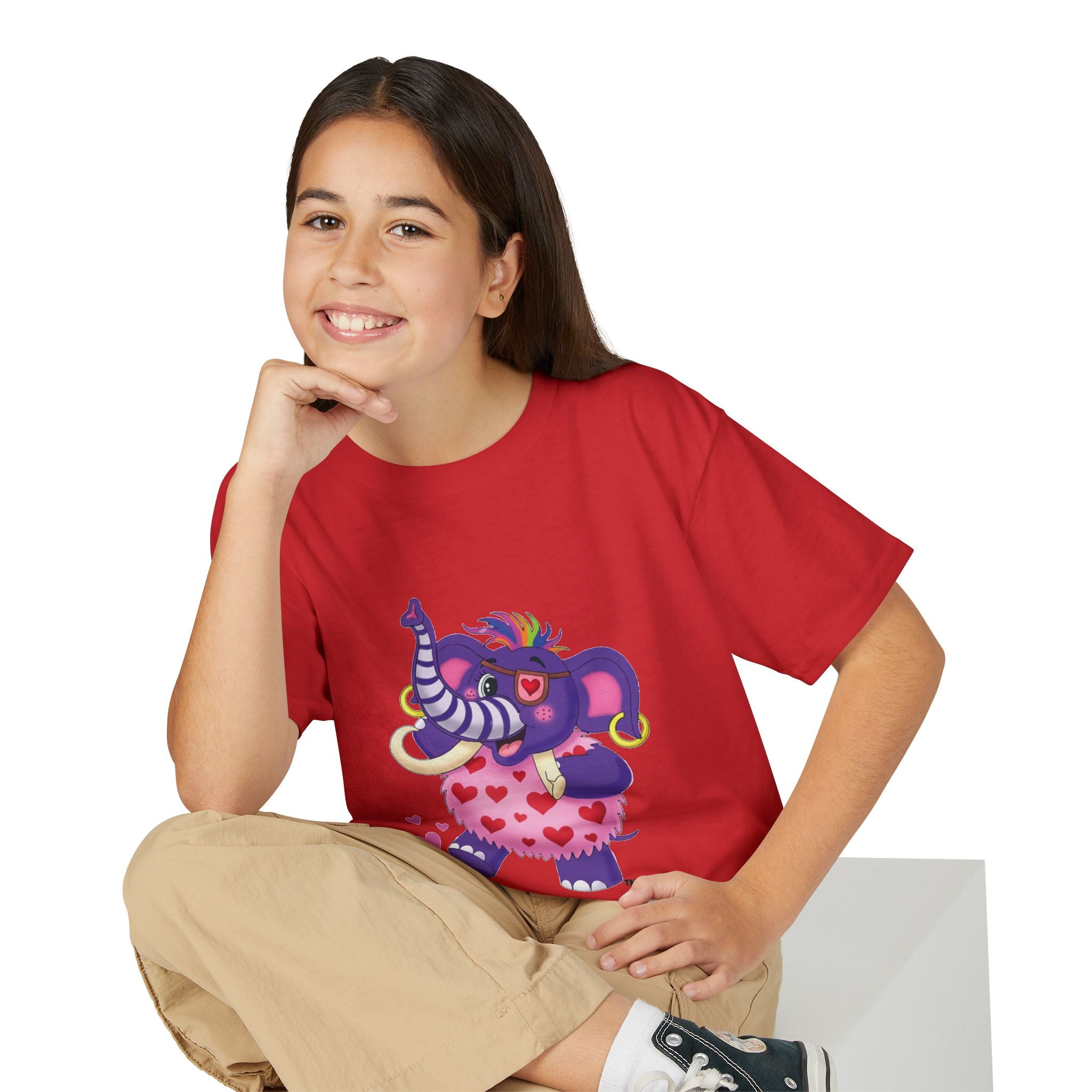Piklez™ Youth DryBlend® T-Shirt – "Full of Love!" Graphic Shirt | Smile Universe Collection
