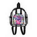 Piklez™ Clear Stadium Backpack – "Born to Celebrate!" Graphic | Smile Universe Collection