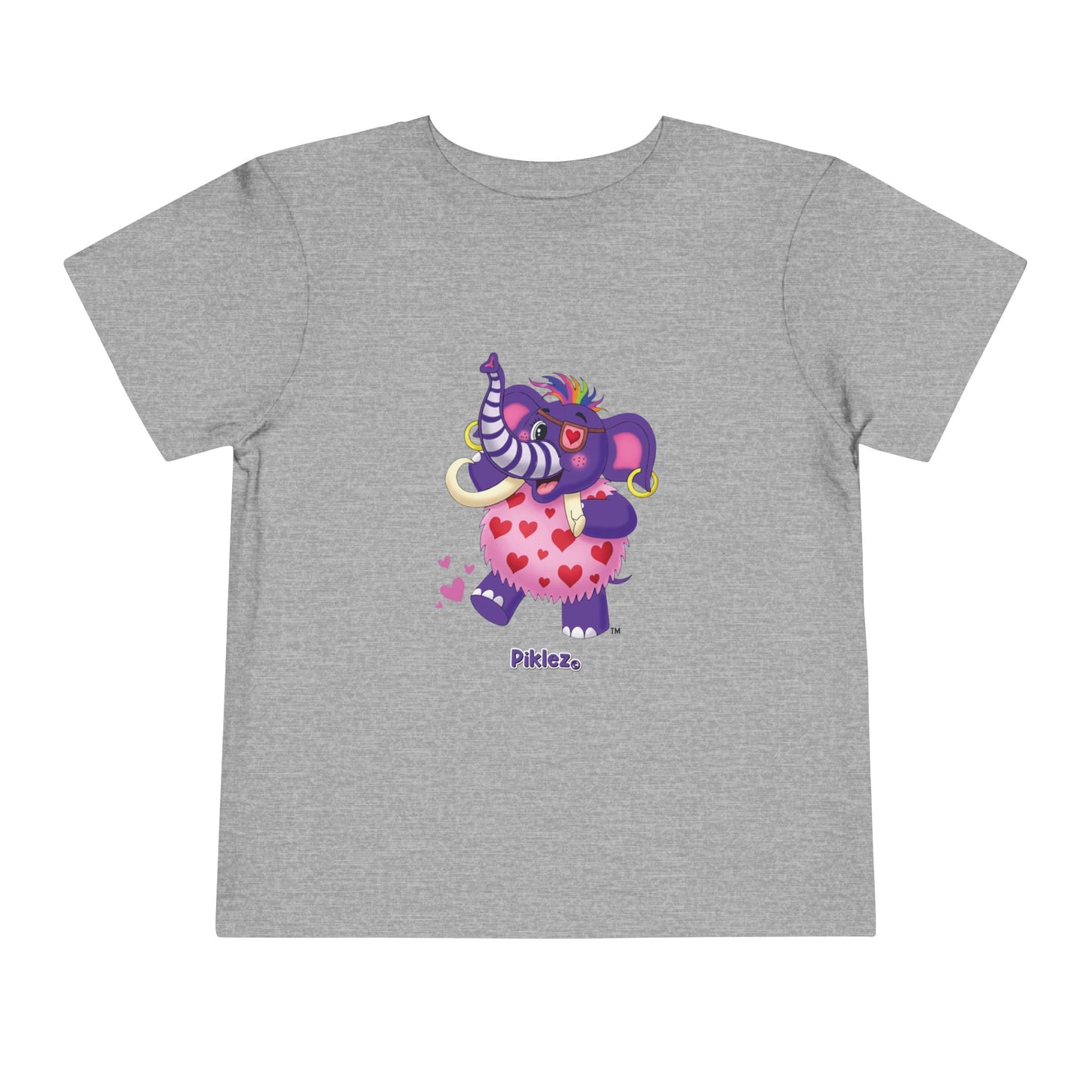 Piklez™ Toddler Short Sleeve Tee – "Full of Love!" Graphic Shirt | Smile Universe Collection