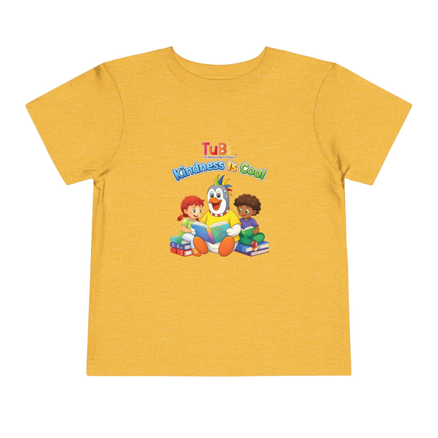 TuBz™ "Kindness Is Cool" Kids T-Shirt - Positive Message Graphic Tee | Smile Universe TuBz4Kidz