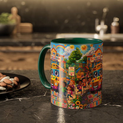 Lani™ Colorful Mug (11oz & 15oz) – "Where Being Different is CELEBRATED!" Graphic