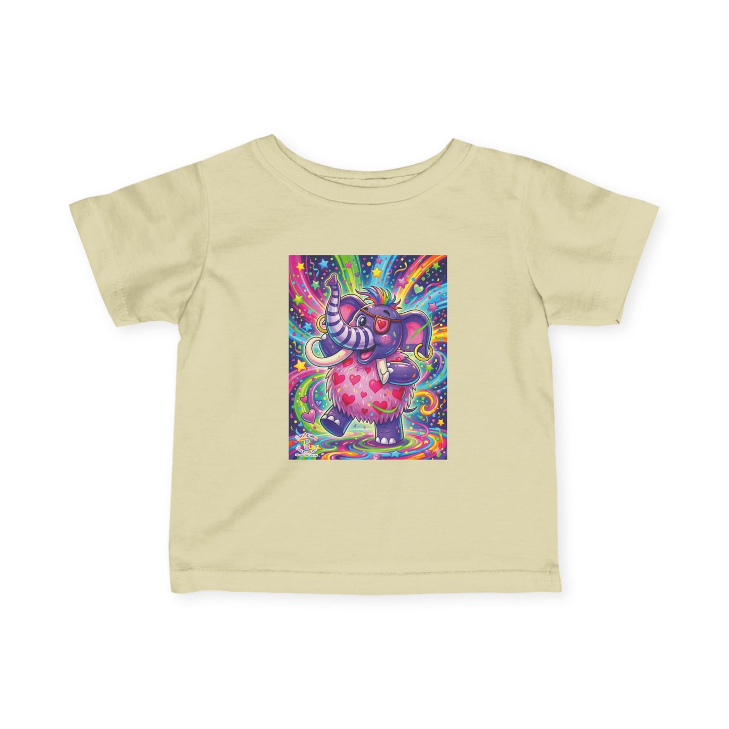 Piklez™ Infant Fine Jersey Tee – "Born to Celebrate!" Graphic Shirt | Smile Universe Collection