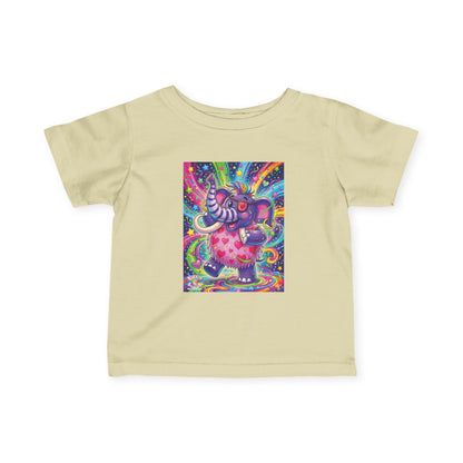 Piklez™ Infant Fine Jersey Tee – "Born to Celebrate!" Graphic Shirt | Smile Universe Collection