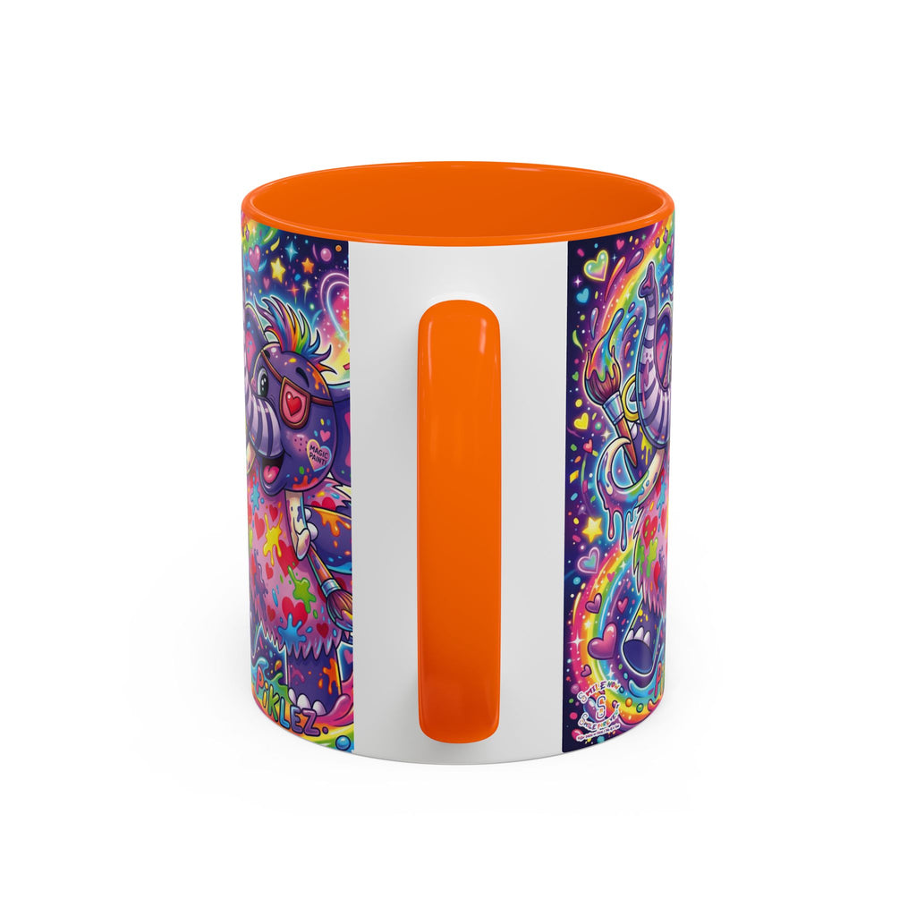 Piklez™ 15oz Ceramic Mug – "Magic Paint!" Graphic | Smile Universe Collection