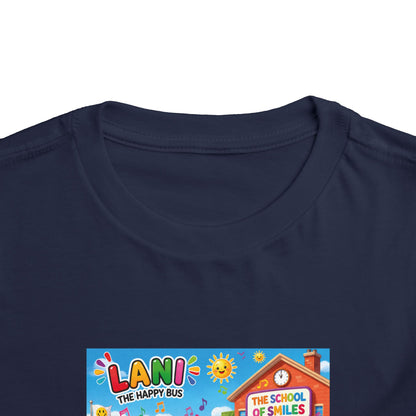 Lani™ Toddler Short Sleeve Tee – "Let's Sing Happiness Together!" Graphic
