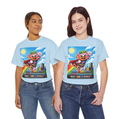 Panz™ Unisex Heavy Cotton™ Tee – "My Autism is My Superpower" Graphic | Smile Universe Collection