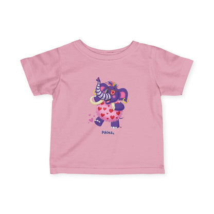 Piklez™ Infant Fine Jersey Tee – "Full of Love!" Graphic Shirt | Smile Universe Collection