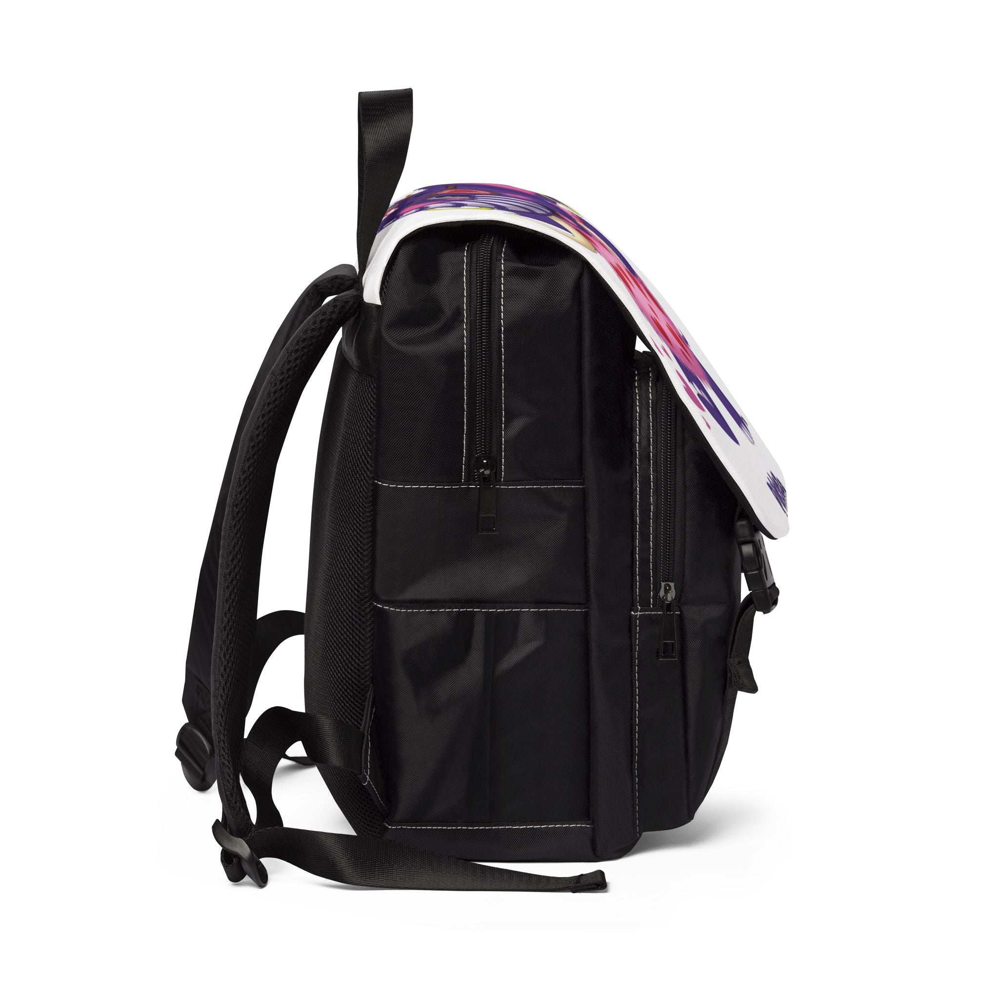 Piklez™ Unisex Casual Shoulder Backpack – "Full of Love!" Graphic | Smile Universe Collection