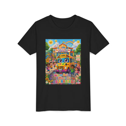 Lani™ Youth Short Sleeve Tee – "Where Being Different is CELEBRATED!" Graphic Shirt