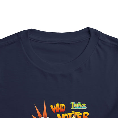 TuBz™ Rockstar Kids T-Shirt - "Who Hotter Than Me!" Graphic Tee | Smile Universe TuBz4Kidz Collection