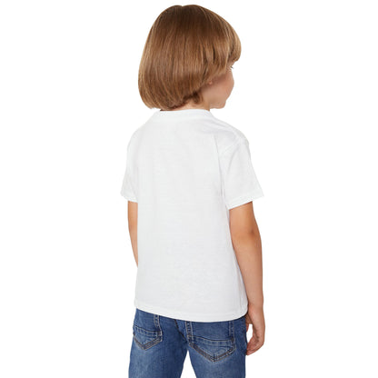 Panz™ Heavy Cotton™ Toddler T-Shirt – "Different is My Superpower" Graphic | Smile Universe Collection