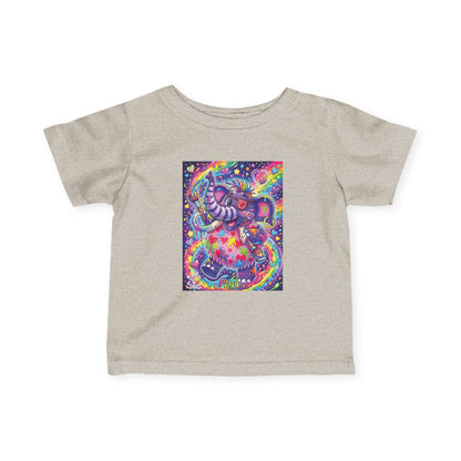 Piklez™ Infant Fine Jersey Tee – "Magic Paint!" Graphic Shirt | Smile Universe Collection