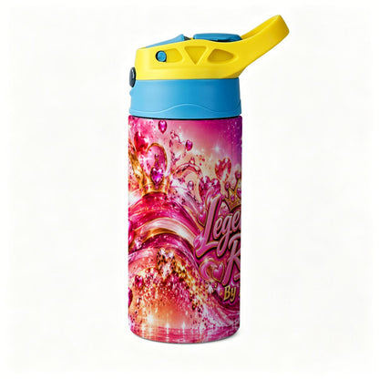 Legendary Run Water Bottle - Pink Heart Edition