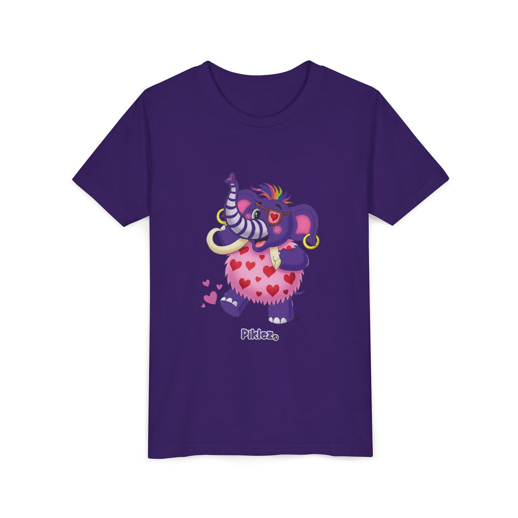 Piklez™ Youth Short Sleeve Tee – "Full of Love!" Graphic Shirt | Smile Universe Collection