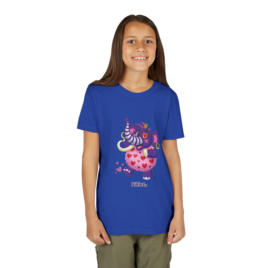 Piklez™ Youth Short Sleeve Tee – "Full of Love!" Graphic Shirt | Smile Universe Collection