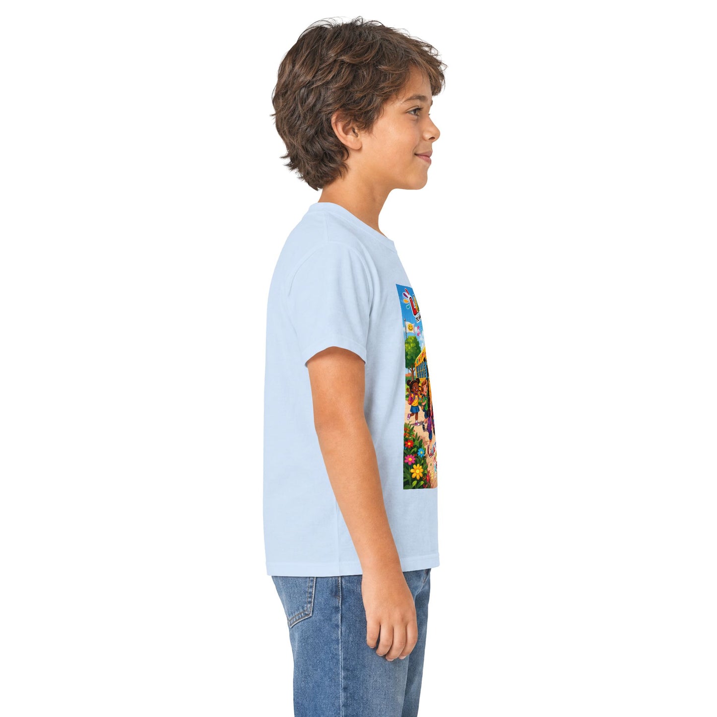 Lani™ Kids Softstyle Tee – "Let's Sing Happiness Together!" Graphic