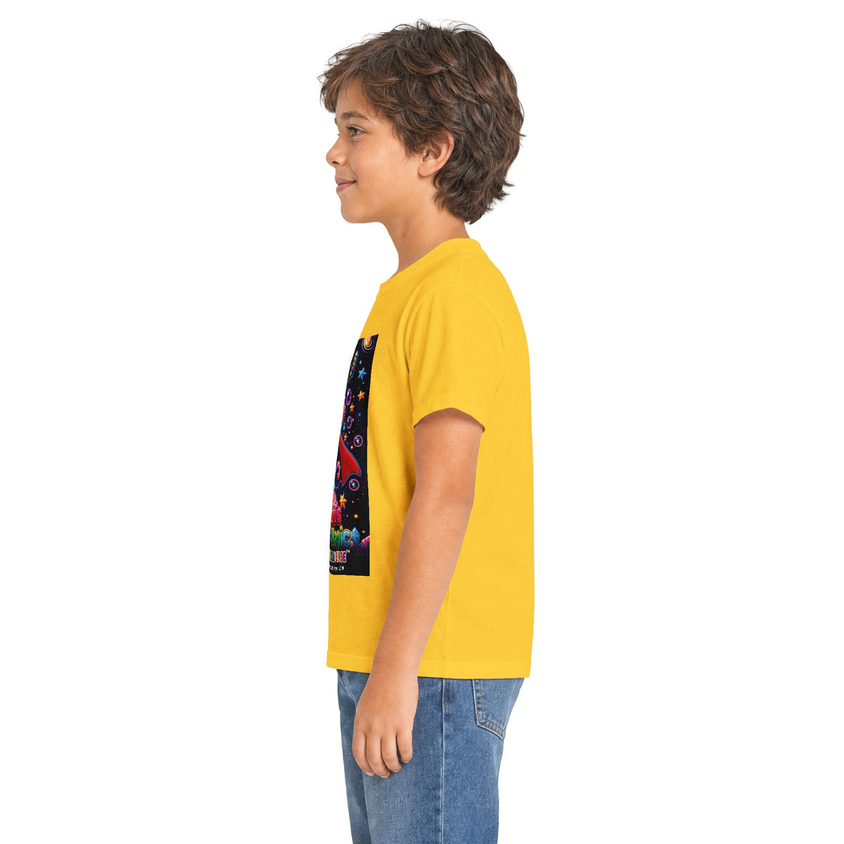 Panz™ Kids Softstyle Tee – "My Mind is Full of Magic" Graphic | Smile Universe Collection